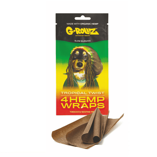 Blunt Papers 'G-ROLLZ' Hemp | Tropical Twist - x4