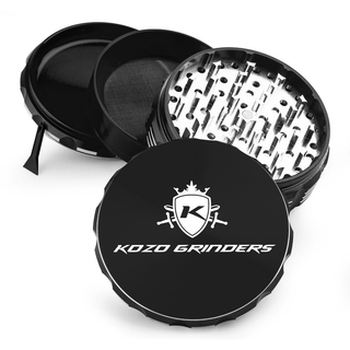 Grinder 'KOZO' Black | 4-Part - 101mm.