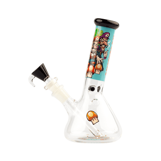 Bong din sticla 'GRACE' Mushroom Hero | 20cm