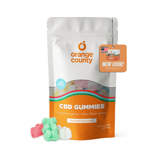 Jeleuri CBD ‘ORANGE COUNTY’ Bears | 400mg. CBD – 125gr