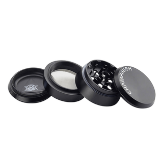 CHAMP HIGH Black Grinder | 4-Part - 60mm.