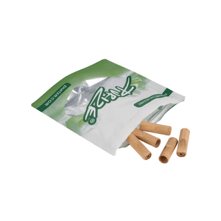 Wooden Holder for Activated Charcoal Filters 'PURIZE' with Lemon Flavour | x5