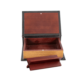 Cutie secreta 'WOODEN' Peace & Love