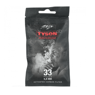 PURIZE & TYSON Active Carbon Filters EXTRA SLIM White | 6mm - x33