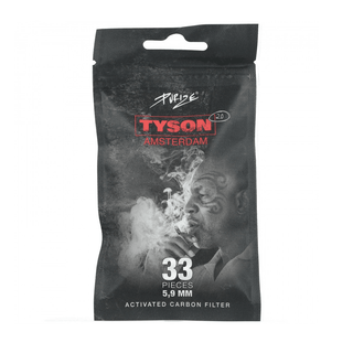 Filtre cu carbune activ 'PURIZE & TYSON' EXTRA SLIM Albe | 6mm. - x33