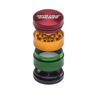 Grinder 'SANTA CRUZ' Rasta | 4-Parti - 54mm