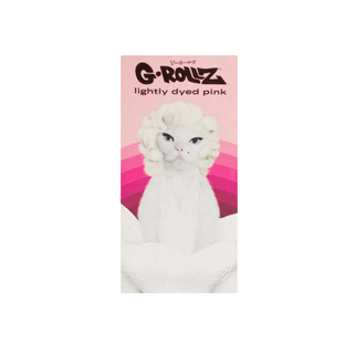 Foite & Filtre cu santier 'G-ROLLZ' Diamonds Roz | King Size Slim - x50