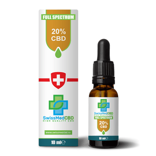 Ulei CBD 20% 'SWISSMEDCBD' 10ml.  2000mg