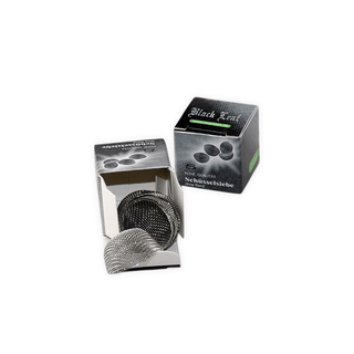 Site metalice 'BLACK LEAF' Conice pentru Bong / Pipa 'NO RIM' | 20mm - x5