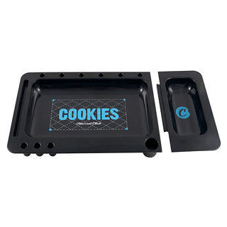 COOKIES Rolling Tray Black | 16.2x31cm