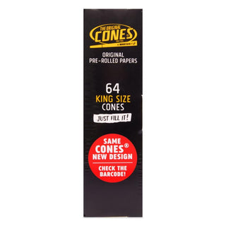 Conuri pre-rulate 'CONES' Premium | King Size - x64