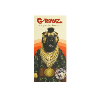 G-ROLLZ Fool Organic Hemp Extra Thin Rolling Papers & Filters | King Size Slim - x50
