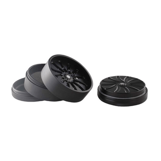 Grinder 'BLACK LEAF' Masher | 4-Part - 63mm