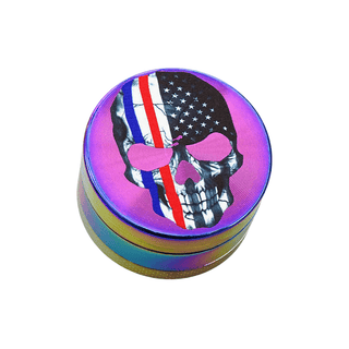 Grinder 'RAINBOW' Skulls Mix | 3-Parti - 39mm