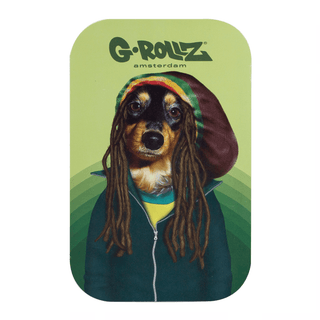 Capac magnetic pentru tava de rulat 'G-ROLLZ' Reggae | 17,5x27,5cm