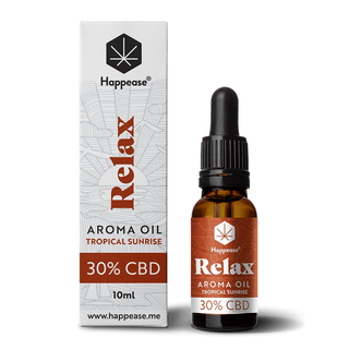 Ulei CBD 30% 'HAPPEASE' cu terpeni pentru relaxare | 10ml. 3000mg