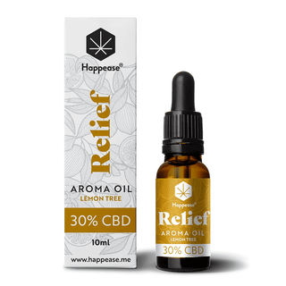 Ulei CBD 30% 'HAPPEASE' cu terpeni pentru stres | 10ml. 3000mg
