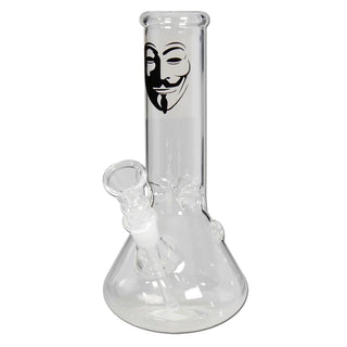 Bong din sticla ‘ANONYMOUS’ Ice Belly | 21cm