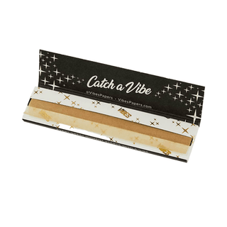 VIBES' Ultra Thin Rolling Papers | King Size Slim - x33