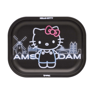 ‘G-ROLLZ’ Rolling Tray Hello Kitty ‘Neon Amsterdam’ | 14x18cm