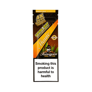 KINGPIN' Hemp Blunt Wraps | Mango - x4