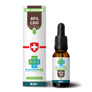 CBD Oil 40% 'SWISSMEDCBD' with Coconut Oil | 10ml – 4000mg.