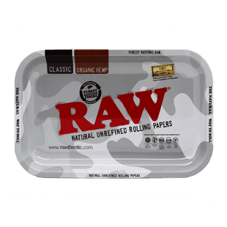 RAW Arctic Camouflage Rolling Tray | 17.5x27.5cm.