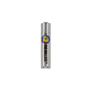 CLIPPER & BULLDOG' Metal Lighter with Box | Silver
