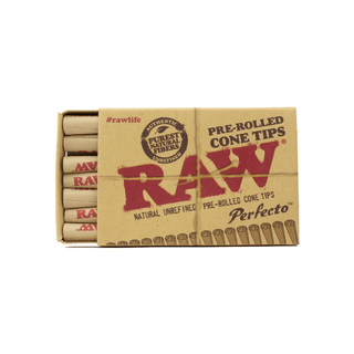 RAW Pre-rolled Cone Filters | x21