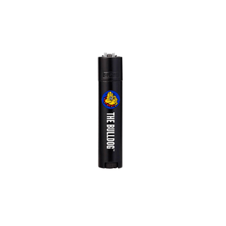 CLIPPER & BULLDOG' Metal Lighter with Box | Black