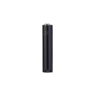 CLIPPER' Metal Lighter with Case | Matte Black