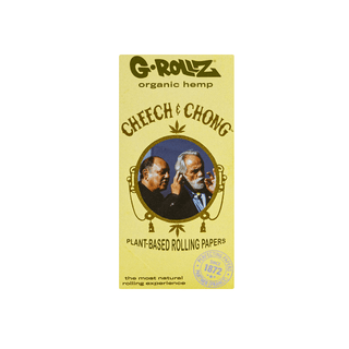 G-ROLLZ C&C Classic Organic Hemp Extra Thin Rolling Papers & Filters | King Size Slim - x50