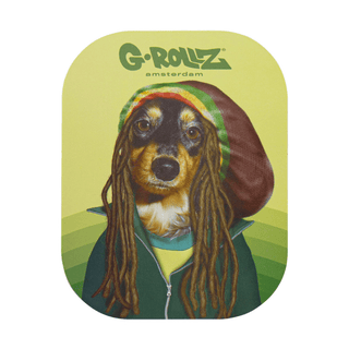 Capac magnetic pentru tava de rulat 'G-ROLLZ' Reggae | 14x18cm