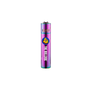 CLIPPER & BULLDOG' Metal Lighter with Box | Rainbow