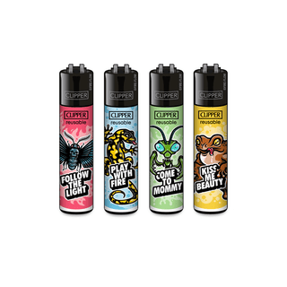 CLIPPER Lighter Animal Slogan