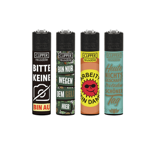 CLIPPER Lighter Anti Arbeit