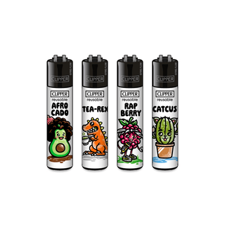 Lighter 'CLIPPER' Cute Slogan