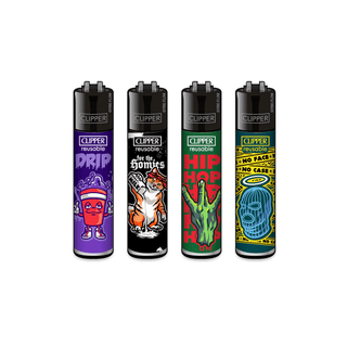 CLIPPER Lighter Hip Hop Slogan #1