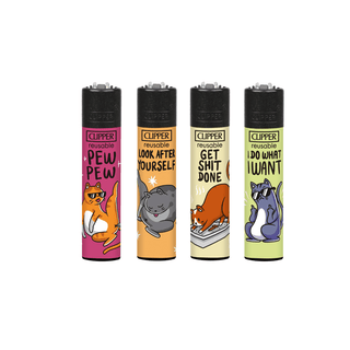 CLIPPER Lighter Katzen 03