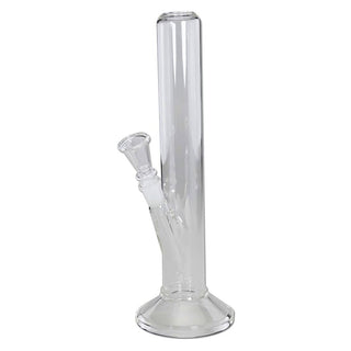‘BREIT’ No Logo Glass Bong | Clear - 35cm.