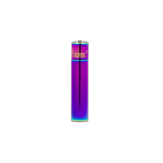 Metal Lighter 'CLIPPER' with Box | Rainbow