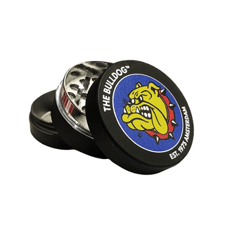 Grinder 'BULLDOG' Black Amsterdam | 3-Part - 35mm.
