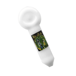Pipa din sticla 'URBAN CREW' Rick & Morty | 12cm