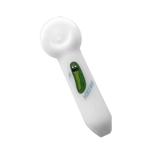 URBAN CREW' Pickle Rick Glass Pipe