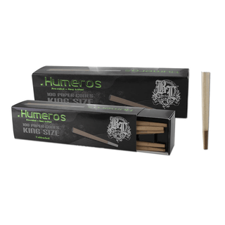 Pre-rolled Cones ‘BLACK LEAF’ El Humeros | King Size - x100