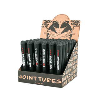 Cigarette Holder 'URBAN CREW' Stoned Cannabis | Amsterdam XXX - Black
