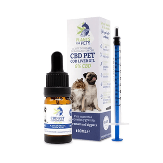 Ulei CBD 6% 'PLANT OF LIFE' cu Ulei de ficat de cod | Pentru animale - 10ml