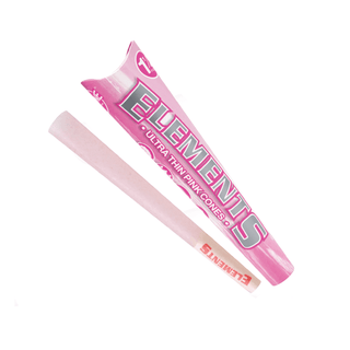Conuri pre-rulate 'ELEMENTS' Roz | King Size - x3