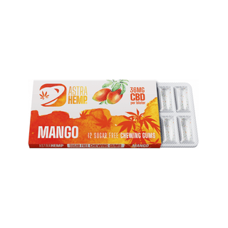 CBD Gum 'ASTRA HEMP' Mango | 36mg. CBD – x12