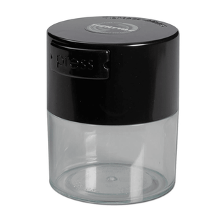Borcan cu vacum 'TIGHTPAC' Clear Black | 0,12L